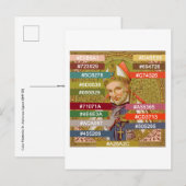 Kleurenpalet voor St. Alphonsus Liguori (SNV 02) P Briefkaart (Voorkant / Achterkant)