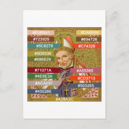 Kleurenpalet voor St. Alphonsus Liguori (SNV 02) P Briefkaart