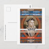 Kleurenpalet voor St. Ivo van Kermartin (M 005) Briefkaart (Voorkant / Achterkant)