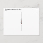 Kleurenpalet voor St. Joseph (DT 01) Briefkaart (Achterkant)