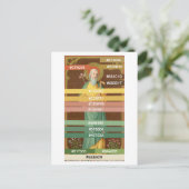 Kleurenpalet voor St. Joseph (SAU 35) Briefkaart (Staand voorkant)