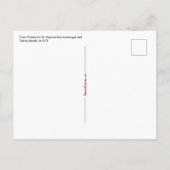 Kleurenpalet voor St. Raphael en Tobias (M 017) Briefkaart (Achterkant)