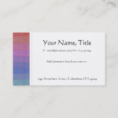 Kleurenpaletontwerp 5-Visitekaartjes Visitekaartje (Achterkant)