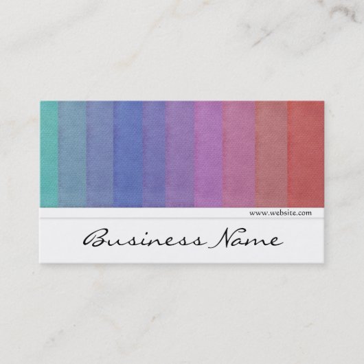 Kleurenpaletontwerp 5-Visitekaartjes Visitekaartje (Voorkant)