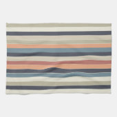 Kleurenpaletstrepen voor koelen theedoek (Horizontaal)