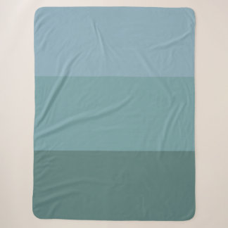 Kleurenpaletten blauw pastel sherpa deken