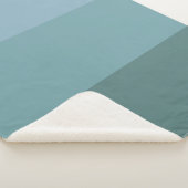 Kleurenpaletten blauw pastel sherpa deken (3/4)