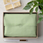 Kleurenpapier met groene springstofstrips tissuepapier (Geschenk)