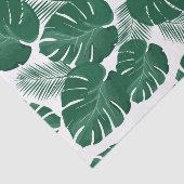 Kleurenpapier met palmbladeren tissuepapier (Detail)