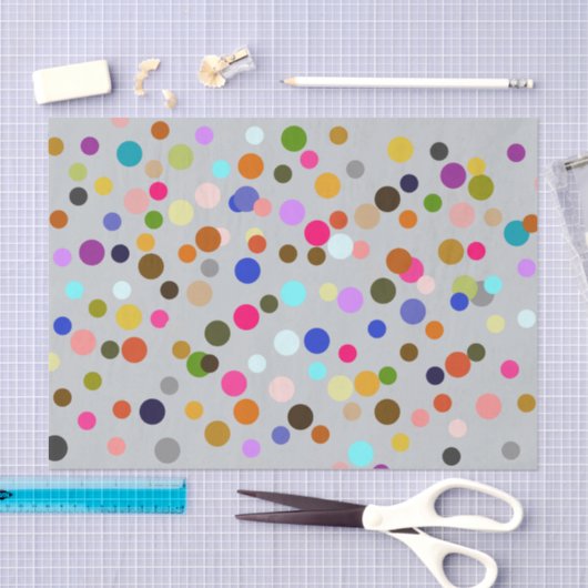 Kleurenpapier voor Confetti Tissuepapier (Craft)