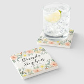 Kleurenpasta's lijst stenen onderzetter (Zijkant)