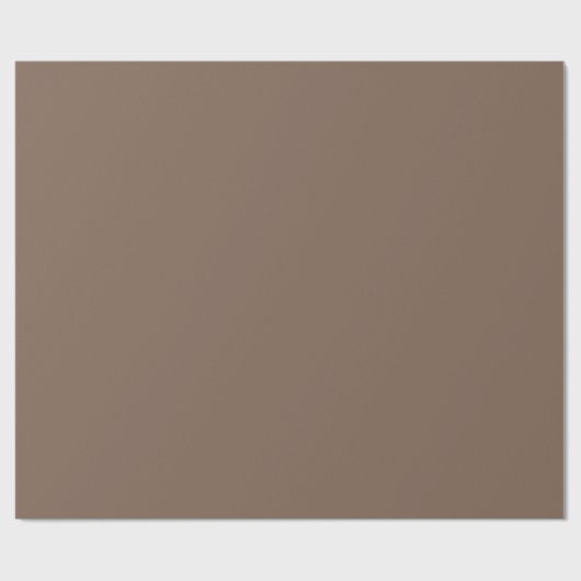 Kleurenpastelbruin Cadeaupapier (Vlak)