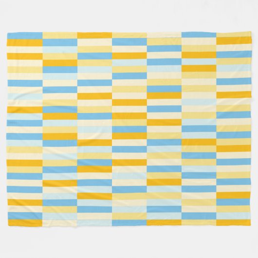 Kleurenpatroon Patroon 131214c Fleece Deken (Voorkant (Horizontaal))