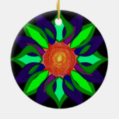 Kleurenpedalen Keramisch Ornament (Achterkant)