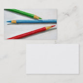 KLEURENPENCILEN: Visitekaartje: REALISME Visitekaartje (Voorkant / Achterkant)