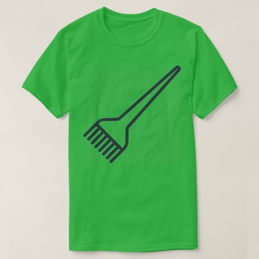Kleurenpenseel T-shirt (Design voorkant)