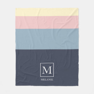 Kleurenplan voor elk huis op maat gemaakt. fleece deken