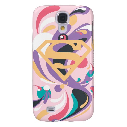 Kleurenplash-Sinaasappel Case-Mate Samsung Galaxy Hoesje (Achterkant)