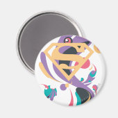 Kleurenplash-Sinaasappel Magneet (Voorkant / Achterkant)