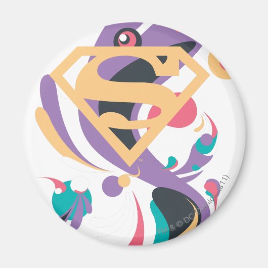 Kleurenplash-Sinaasappel Magneet (Voorkant)