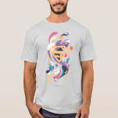 Kleurenplash-Sinaasappel T-shirt (Voorkant)