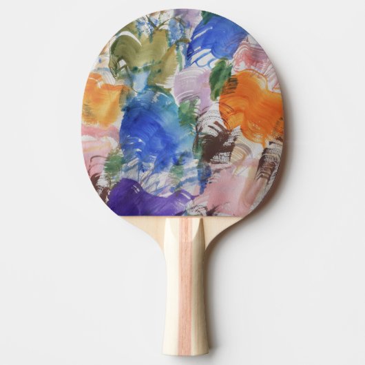Kleurenplash Tafeltennisbatje (Voorkant)