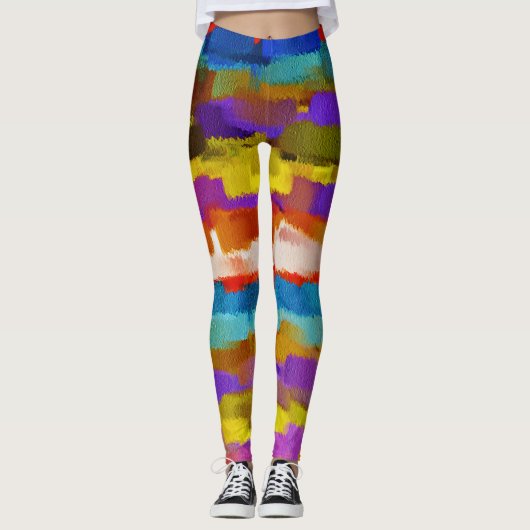 Kleurenplasma #29 leggings (Voorkant)