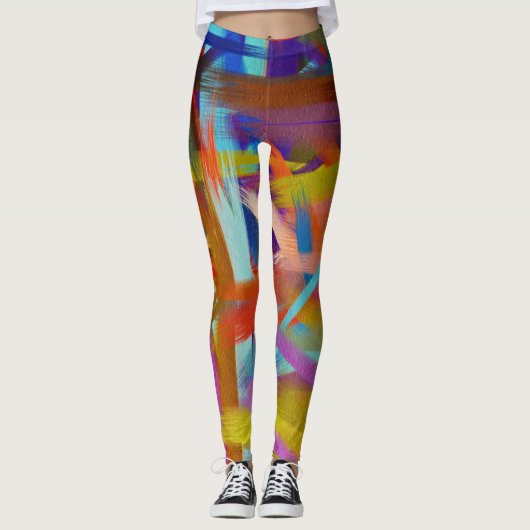 Kleurenplasma #30 leggings (Voorkant)