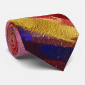 Kleurenplasma #65 stropdas (Opgerold)