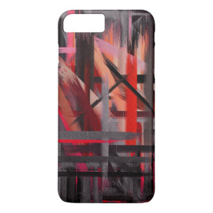 Kleurenplatter penseelstreek verven #13 Case-Mate iPhone case