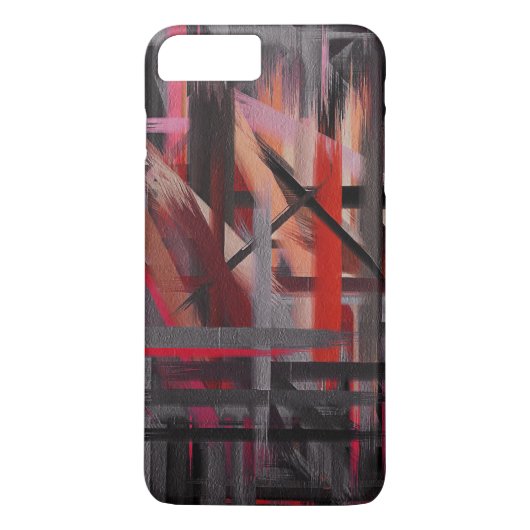 Kleurenplatter penseelstreek verven #13 Case-Mate iPhone case (Achterkant)