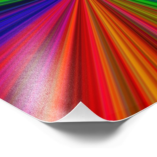 Kleurenpols Foto Afdruk (Hoek)