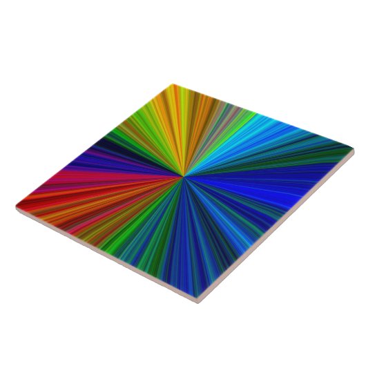 Kleurenpols Tegeltje (Zijkant)