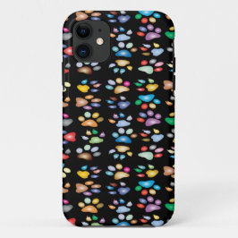Kleurenpootafdrukken Case-Mate iPhone Case