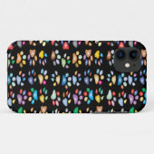 Kleurenpootafdrukken Case-Mate iPhone Case (Achterkant (horizontaal))