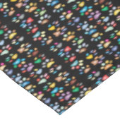 Kleurenpootafdrukken Tafelkleed (Gekanteld)