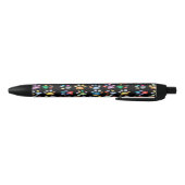 Kleurenpootafdrukken Zwarte Inkt Pen (Bodem)