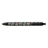 Kleurenpootafdrukken Zwarte Inkt Pen (Achterkant)