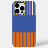 KleurenPop Stripes modern gestript design Case-Mate iPhone Case (Achterkant)