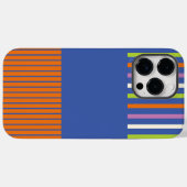 KleurenPop Stripes modern gestript design Case-Mate iPhone Case (Achterkant (horizontaal))