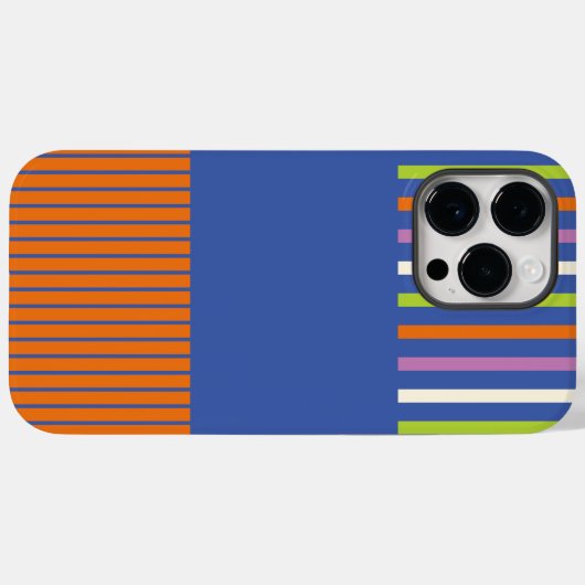 KleurenPop Stripes modern gestript design Case-Mate iPhone Case (Achterkant (horizontaal))