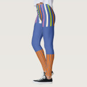 KleurenPop Stripes modern gestript design Leggings (Links)