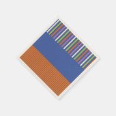 KleurenPop Stripes modern gestript design Servet (Hoek)