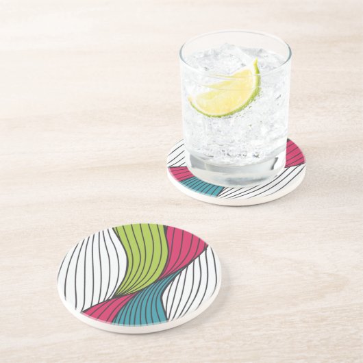 Kleurenraad 2 zandsteen onderzetter (Zijkant)