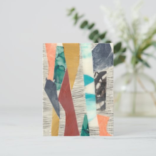 Kleurenrand II Briefkaart (Staand voorkant)