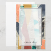 Kleurenrand II Briefpapier (Voorkant / Achterkant)