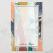 Kleurenrand II Briefpapier (Voorkant)