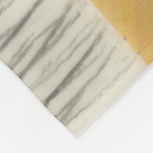 Kleurenrand II Fleece Deken (Hoek)