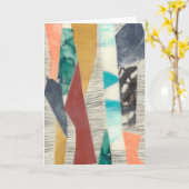 Kleurenrand II Kaart (Gele Bloem)