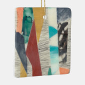 Kleurenrand II Keramisch Ornament (Rechts)